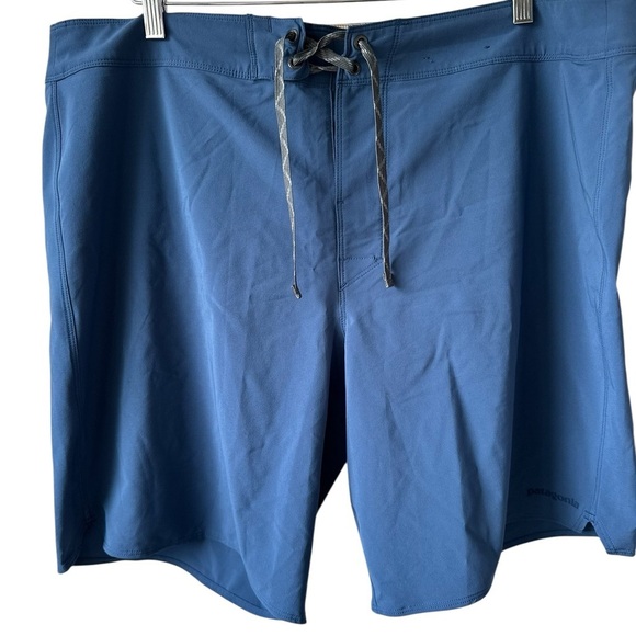 Patagonia Mens 40 Blue Hydropeak 10" Inseam Swim Trunks - Picture 7 of 16